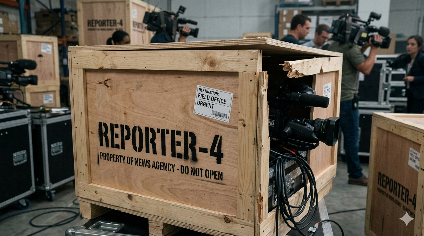 Reporter-4 for news SSS34
